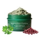AXIS-Y Mugwort Pore Clarifying Wash Off Pack 100ml clay mask with mugwort to unclog pores and remove blackheads & whiteheads.