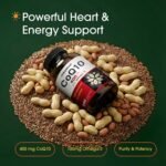 NatureBell CoQ10 400mg with Omega-3 240 Capsules - Image 2