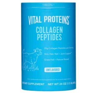 Vital Proteins Collagen Peptides Powder – Unflavored 680g – premium bovine collagen supplement for skin, joints & overall wellness.