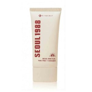 KSECRET Seoul 1988 Sun Pine Tree + Ceramide 50ml Korean sunscreen for soothing, barrier care and UV protection.