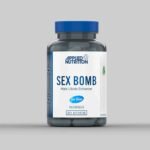 Applied Nutrition Sex Bomb for Him – 120 capsules dietary supplement to support male vitality, stamina, and sexual health with natural ingredients.