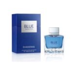 Banderas Blue Seduction Eau de Toilette 100ml – fresh men’s fragrance with aquatic, fruity and woody notes in a sleek blue bottle.