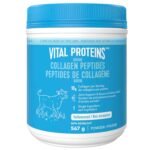 Vital Proteins Unflavoured Collagen Peptides 567g – premium bovine collagen powder for skin, hair, nails, and joint support.