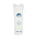 Athena Beaute 100% Cotton Wool Cosmetic Pads 80pcs – soft round cotton pads for makeup removal and skincare.