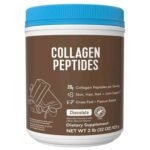Vital Collagen Protein Peptides Chocolate 923g – pasture-raised, grass-fed collagen powder with zero sugar and dairy free formula.