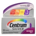 Centrum Silver Women 50+ Multivitamin 100 Count – multivitamin and multimineral supplement with Vitamin D3 for women age 50 and above.