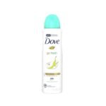 Dove Go Fresh Pear and Aloe Vera 48h Deodorant Spray 150ml – Keeps underarms fresh, hydrated, and odor-free for 48 hours.