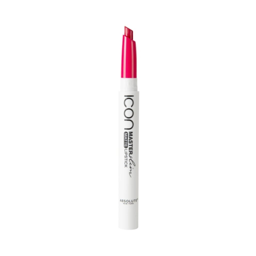 Absolute New York Icon Master Slim Matte Lipstick Shade 16 1.3gm long-lasting matte lipstick with precision slim tip.