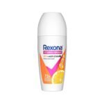 Rexona Vitamin + Bright Vit C+ Anti-Stain Roll-On 45ml – anti-perspirant deodorant with Vitamin C to reduce dark marks and prevent stains while providing 48-hour freshness.