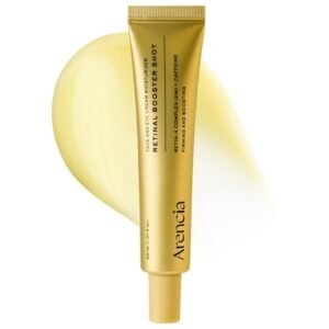 Arencia Retinal Booster Shot Serum 30ml – Korean firming night serum with retinal, caffeine and ectoin for mature skin, pore care and wrinkle improvement.
