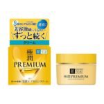 Hada Labo Gokujyun Premium Hyaluronic Cream 50g – Japanese moisturizing cream with multiple hyaluronic acids for deep hydration and skin barrier support.