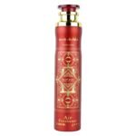 Lattafa Badee Al Oud Sublime Air Freshener 300ml – luxurious oud-based Arabian room spray with fruity and woody notes for long-lasting freshness.