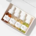 Beauty of Joseon Hanbang Serum Discovery Mini 4pcs Kit – travel-size Korean skincare serum set with four mini serums for brightening, hydration, and skin repair.