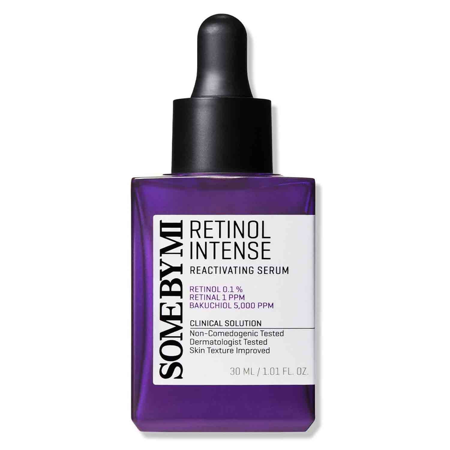 Some By Mi Retinol Intense Reactivating Serum 30ml | Anti-Aging & Skin Renewal Serum Some By Mi Retinol Intense Reactivating Serum 30ml – anti-aging Korean skincare serum with retinol to improve wrinkles, texture, and skin elasticity.