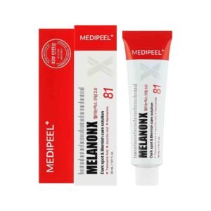 MEDI-PEEL Melanon X Cream 30ml – Korean dark spot correcting cream for hyperpigmentation, uneven skin tone, and brightening care with smooth, radiant results.
