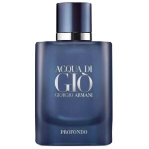 Giorgio Armani Acqua Di Gio Profondo Eau De Parfum 100ml – fresh aquatic men’s fragrance with marine notes, citrus freshness, and long-lasting deep scent.