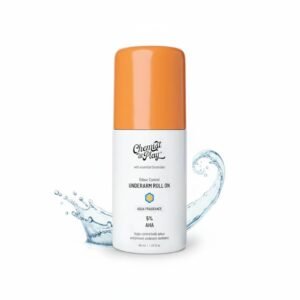 Chemist at Play Underarm Roll On Woody Musk 40ml – Controls odor, reduces underarm hair growth, and brightens skin.