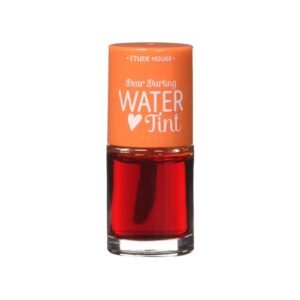 ETUDE HOUSE Dear Darling Water Tint #Orange Ade 9g – Bright orange lip tint with moisturizing pomegranate and grapefruit extracts for vibrant, hydrated lips.