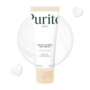 Purito Oat In Calming Gel Cream 100ml – Lightweight oat-based moisturizer for soothing, hydrating and sensitive skin care.