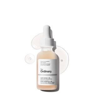 The Ordinary Lactic Acid 5% + Hyaluronic Acid 2% Serum 30ml – Gentle exfoliating serum that smooths skin texture, brightens complexion, and hydrates for softer, clearer skin.