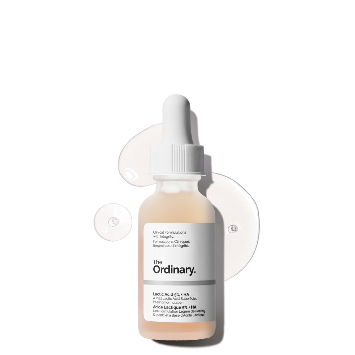 The Ordinary Lactic Acid 5% + Hyaluronic Acid 2% – 30ml The Ordinary Lactic Acid 5% + Hyaluronic Acid 2% Serum 30ml – Gentle exfoliating serum that smooths skin texture, brightens complexion, and hydrates for softer, clearer skin.