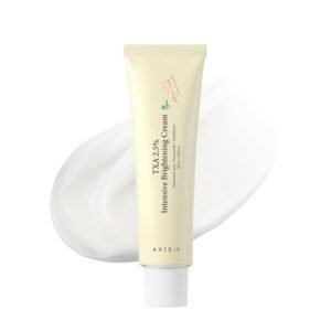 AXIS-Y TXA 2.5% Intensive Brightening Cream 50ml – Moisturizer with tranexamic acid, niacinamide & glutathione for dark spots and uneven skin tone.