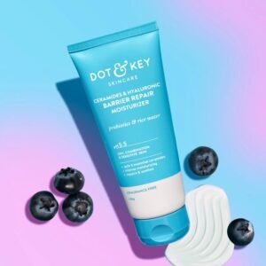 Dot & Key Barrier Repair Face Cream pH 5.5 100g – Moisturizing cream with ceramides and hyaluronic acid that strengthens skin barrier and hydrates deeply.