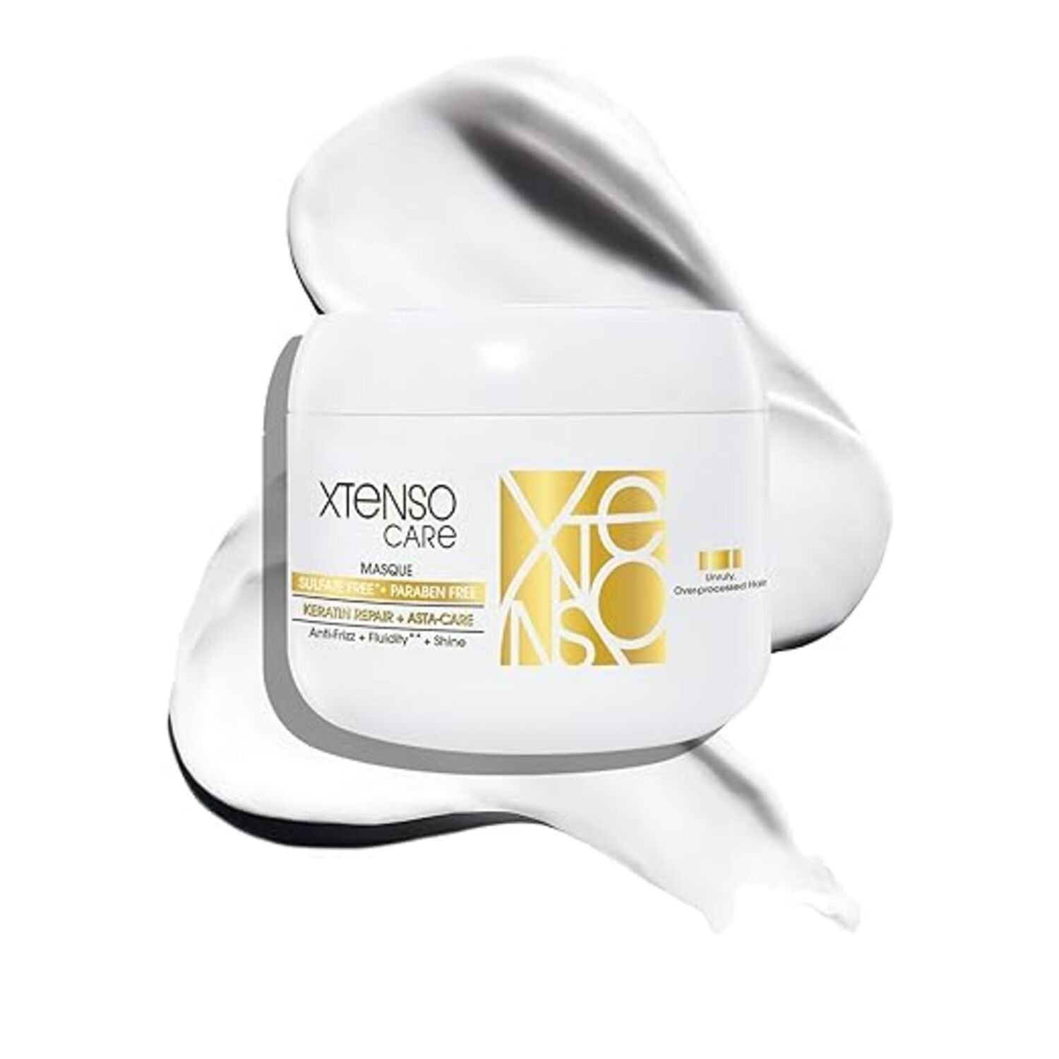 L'Oréal Professionnel Xtenso Care Sulfate-Free Masque – 196gm L'Oréal Professionnel Xtenso Care Sulfate-Free Masque 196gm – Deep nourishing hair mask for straightened and chemically treated hair to restore smoothness, softness, and shine.