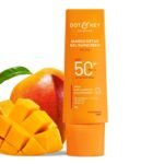 Dot & Key Mango Detan Gel Sunscreen SPF 50+ PA+++ 80g – Oil-free gel sunscreen with niacinamide & alpha-arbutin that protects, brightens, and reduces tan.