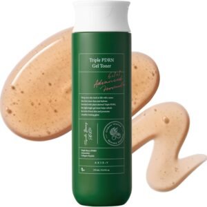 AXIS-Y Triple PDRN Gel Toner 270ml – Hydrating toner with vegan PDRN, astaxanthin, collagen & peptides for soothing and firming care.