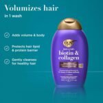 OGX Thick & Full + Biotin & Collagen Volumizing Shampoo 385ml - Image 3