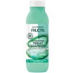 Garnier Fructis Hydrating Treat Shampoo Aloe 350ml – Hydrates and nourishes normal hair with 98% naturally derived ingredients.