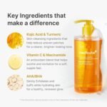 medicube Kojic Acid Turmeric Brightening Body Wash – 400ml - Image 3