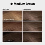 Revlon ColorSilk Permanent Hair Color – 41 Medium Brown - Image 2