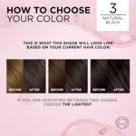 L'Oréal Paris Excellence Hair Color – 3 Natural Darkest Brown - Image 2