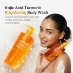 medicube Kojic Acid Turmeric Brightening Body Wash – 400ml - Image 2
