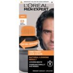 L’Oréal Paris Men Expert One Twist Hair Color Dark Brown 03 – Ammonia-free men’s hair dye for easy gray coverage.