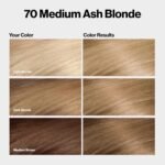 Revlon ColorSilk Permanent Hair Color – 70 Medium Ash Blonde - Image 2