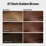 Revlon ColorSilk Permanent Hair Color – 37 Dark Golden Brown - Image 2
