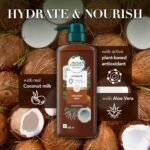 Herbal Essences Bio:Renew Hydrate Coconut Milk Shampoo 600ml – Moisturizing shampoo with coconut milk to hydrate, nourish, and soften dry hair.