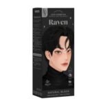 Kota Cosmetics Hair Color Cream Raven Natural Black – Permanent hair color cream that delivers rich natural black color with long-lasting shine and full grey coverage.