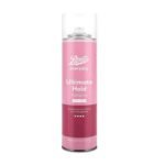 Boots Everyday Ultimate Hold Hairspray Perfumed Pink 300ml – Strong long-lasting hairspray that locks hairstyle with a fresh fragrance.