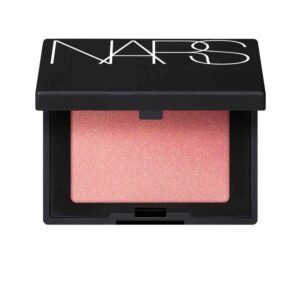NARS Orgasm Mini Blush 1.2g – Iconic peachy pink blush with golden shimmer for a natural radiant glow.