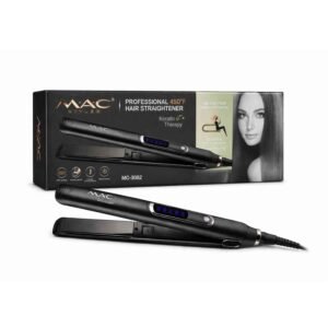 MAC Styler MC-3082 Professional Hair Straightener – Fast heating hair straightener for smooth, sleek, and frizz-free styling.