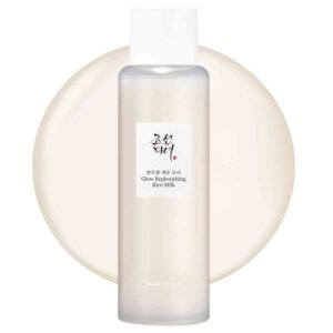 Beauty of Joseon Glow Replenishing Rice Milk 150ml – Hydrating toner with rice extract for glowing, smooth skin.