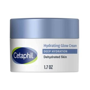 Cetaphil Deep Hydration Healthy Glow Daily Face Cream 48g – Moisturizer with hyaluronic acid, vitamin E & B5 for 48-hour hydration and glowing skin.