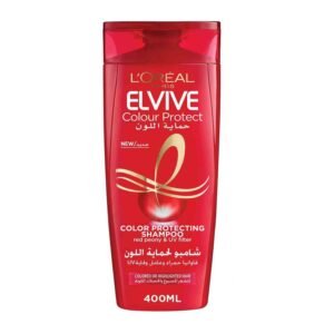 L’Oréal Paris Elvive Color Protect Shampoo 400ml – Shampoo for colored hair with UV filter for long-lasting color protection.