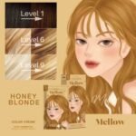 Kota Cosmetics Hair Color Cream Mellow Honey Blonde - Image 3