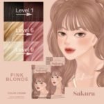 Kota Cosmetics Sakura Hair Color Pink Blonde - Image 3