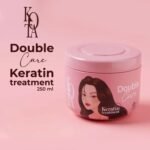 Kota Double Care Keratin Treatment Hair Mask 250ml – Deep conditioning hair mask with keratin that repairs damage, smooths frizz, and restores strength and shine.